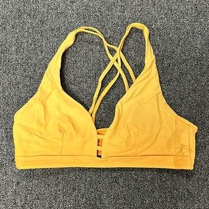 Yellow swim top size large
